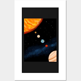 Solar system Posters and Art